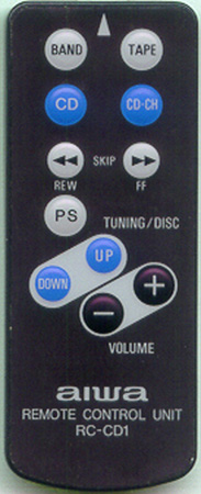 AIWA 1T0214401 RCCD1 Genuine OEM Original Remote
