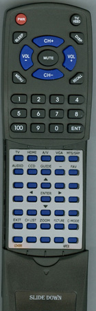 HCDZ Replacement Remote Control for Apex Digital LD4088