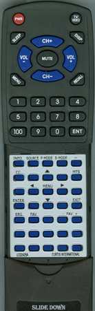 US Replacement Remote Control for Curtis TV LCD3227A US Replacement Remote Control for Curtis TV LCD3227A