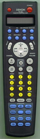 Denon Rc 883 Remote DENON 3990554003 RC-863 Genuine OEM Original Remote