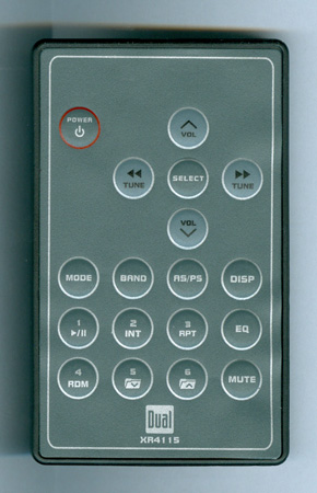 Dual Remote DUAL XR4115 Genuine OEM Original Remote