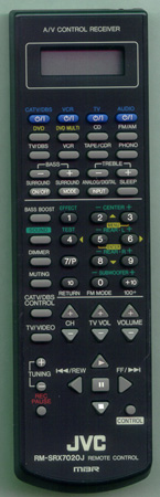 JVC RM-SRX7020J RMSRX7020J Genuine OEM Original Remote