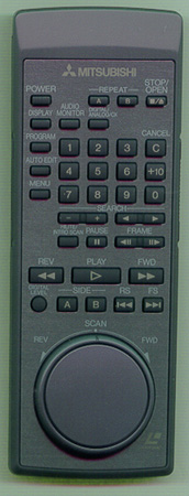 Télécommande D'origine Mitsubishi RM53203 Pour Magnétoscope VCR - Occasion Vérifiée