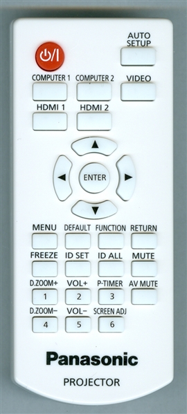 Original Panasonic Fernbedienung Für Projektoren – Modell N2QAYA000088, Kompatibel Mit PT-VZ570/VW530
