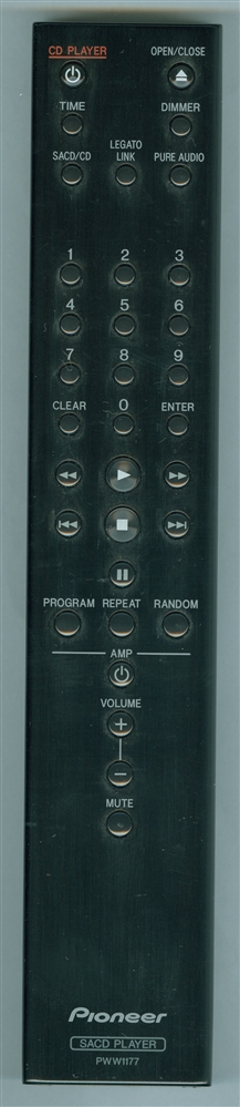 [保証あり]パイオニア オーディオリモコン PWW1177 PIONEER PWW1177 Genuine OEM Original Remote