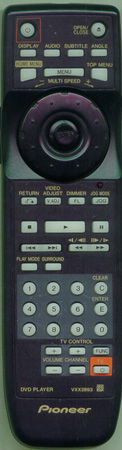 PIONEER VXX2893 Genuine OEM Original Remote